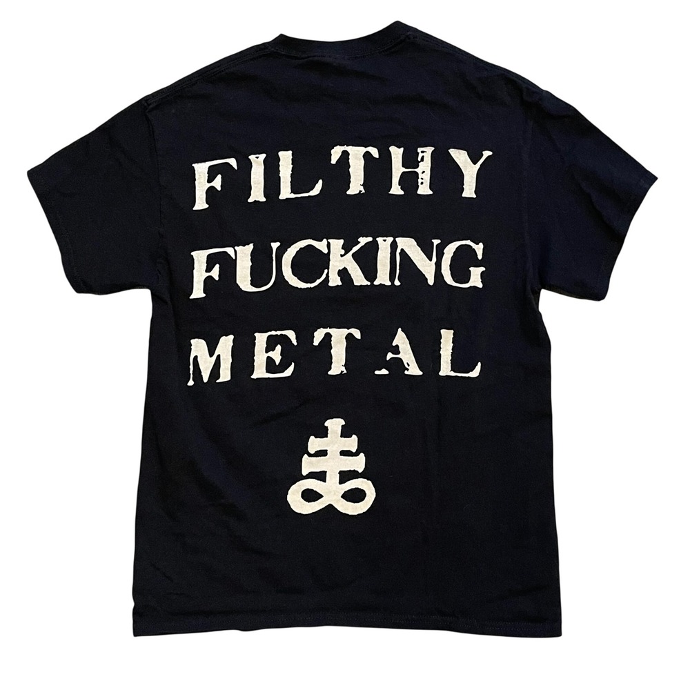 The Convalescence Band T-Shirt Mens Medium Black Filthy Metal‎ Deathcore Graphic